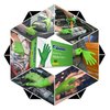 Glades Nitrile Disposable Gloves, 8 mil Palm, Nitrile, Powder-Free, XL, 500 PK, Green HM2021889004-GN-XL